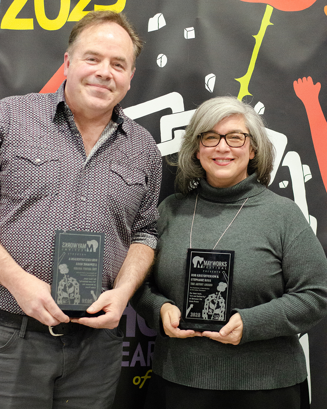 Rob Kristofferson and Stephanie Ross