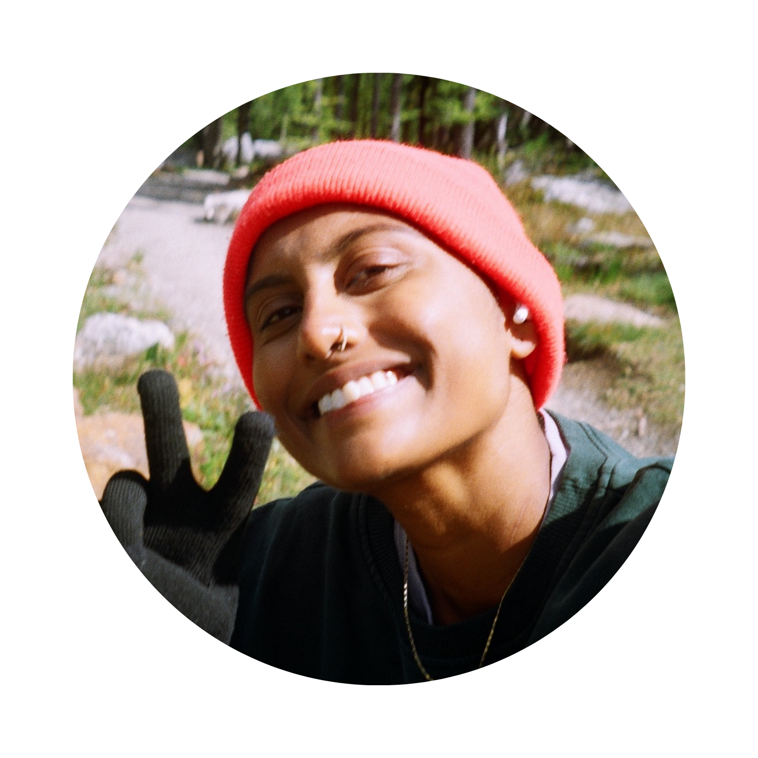 Portrait of labour arts catalyst artist, Miru